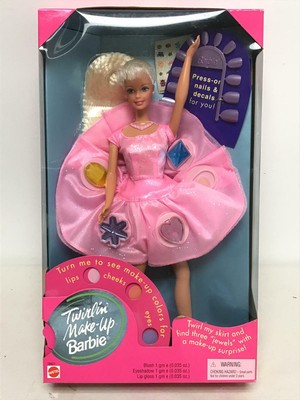 twirlin make up barbie